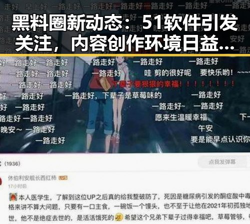 黑料圈新动态:51软件引发关注,内容创作环境日益激烈